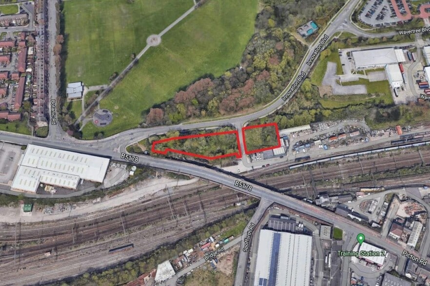 Innovation Blvd, Liverpool for lease - Aerial - Image 1 of 3