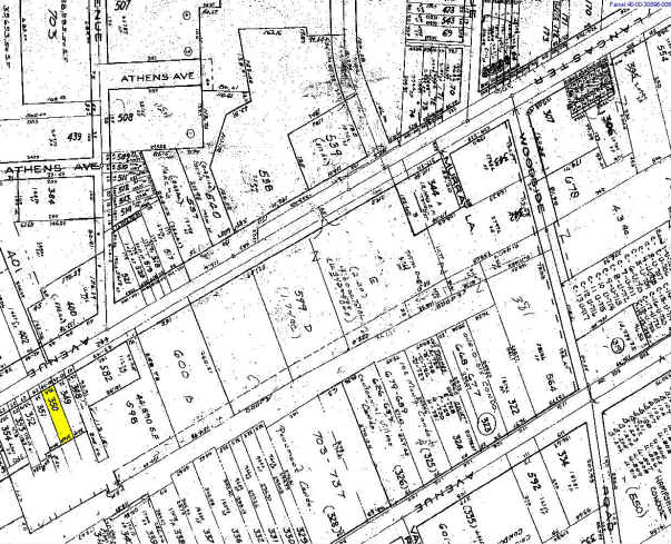 39-41 W Lancaster Ave, Ardmore, PA à vendre - Plan cadastral - Image 2 de 5