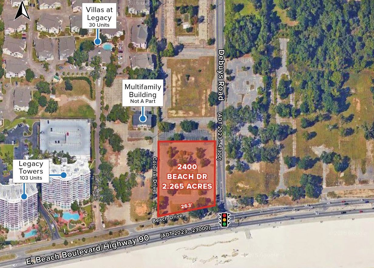 2400 Beach Boulevard, Gulfport, MS à vendre Photo du bâtiment- Image 1 de 1