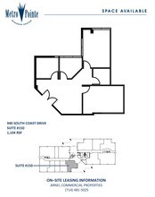 940 S Coast Dr, Costa Mesa, CA for lease Floor Plan- Image 1 of 1