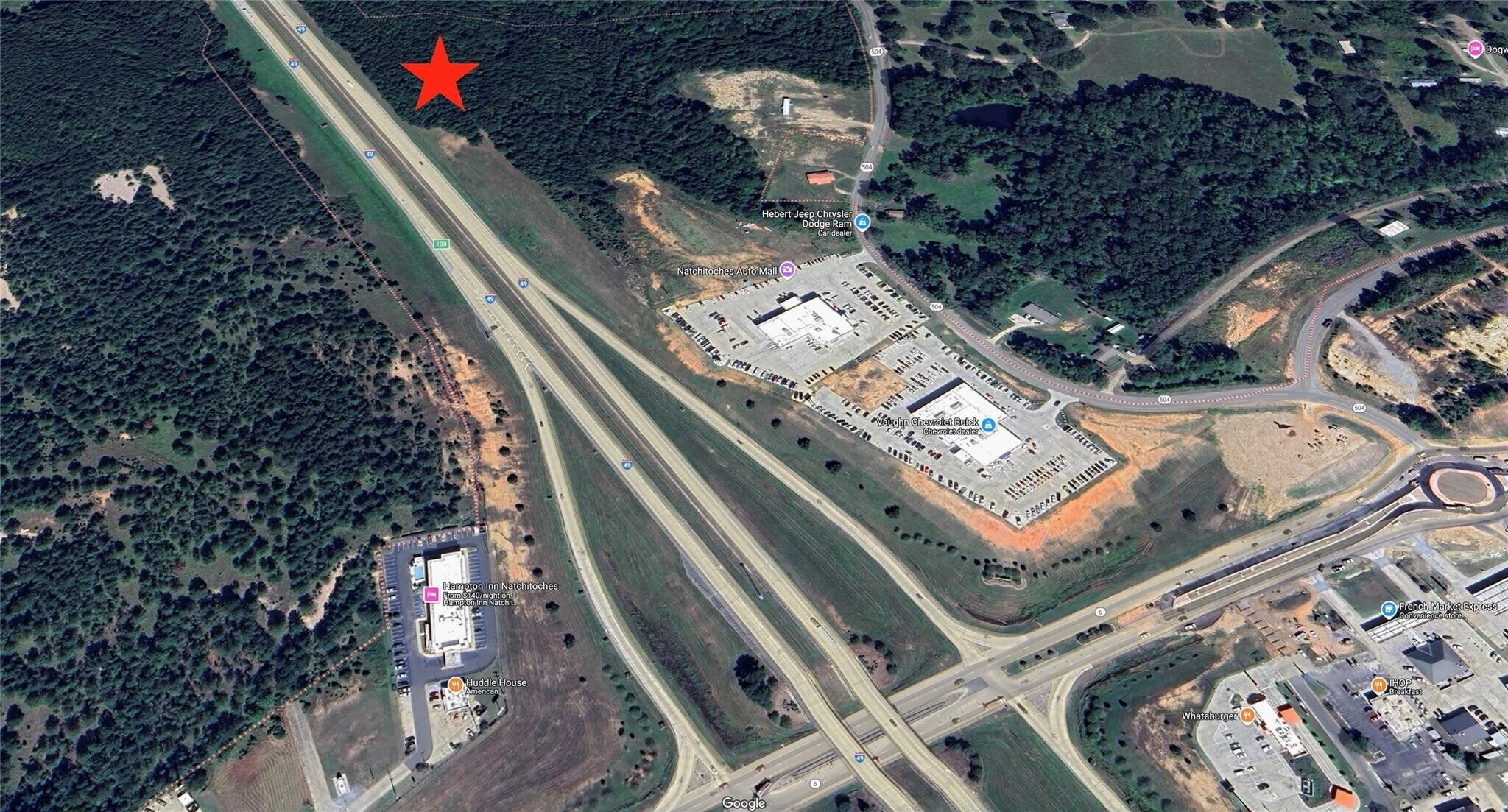 I-49 & University Pky, Natchitoches, LA à vendre Photo du bâtiment- Image 1 de 17