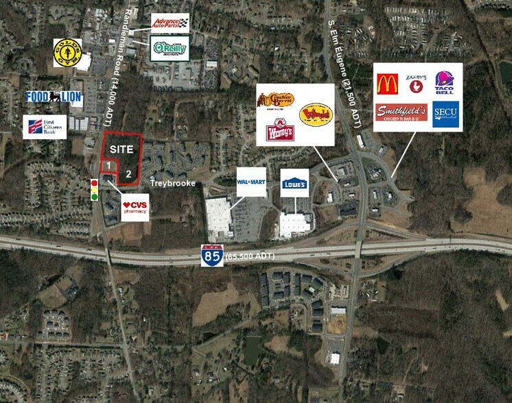3301 Randleman Rd, Greensboro, NC à vendre - Photo du bâtiment - Image 1 de 1