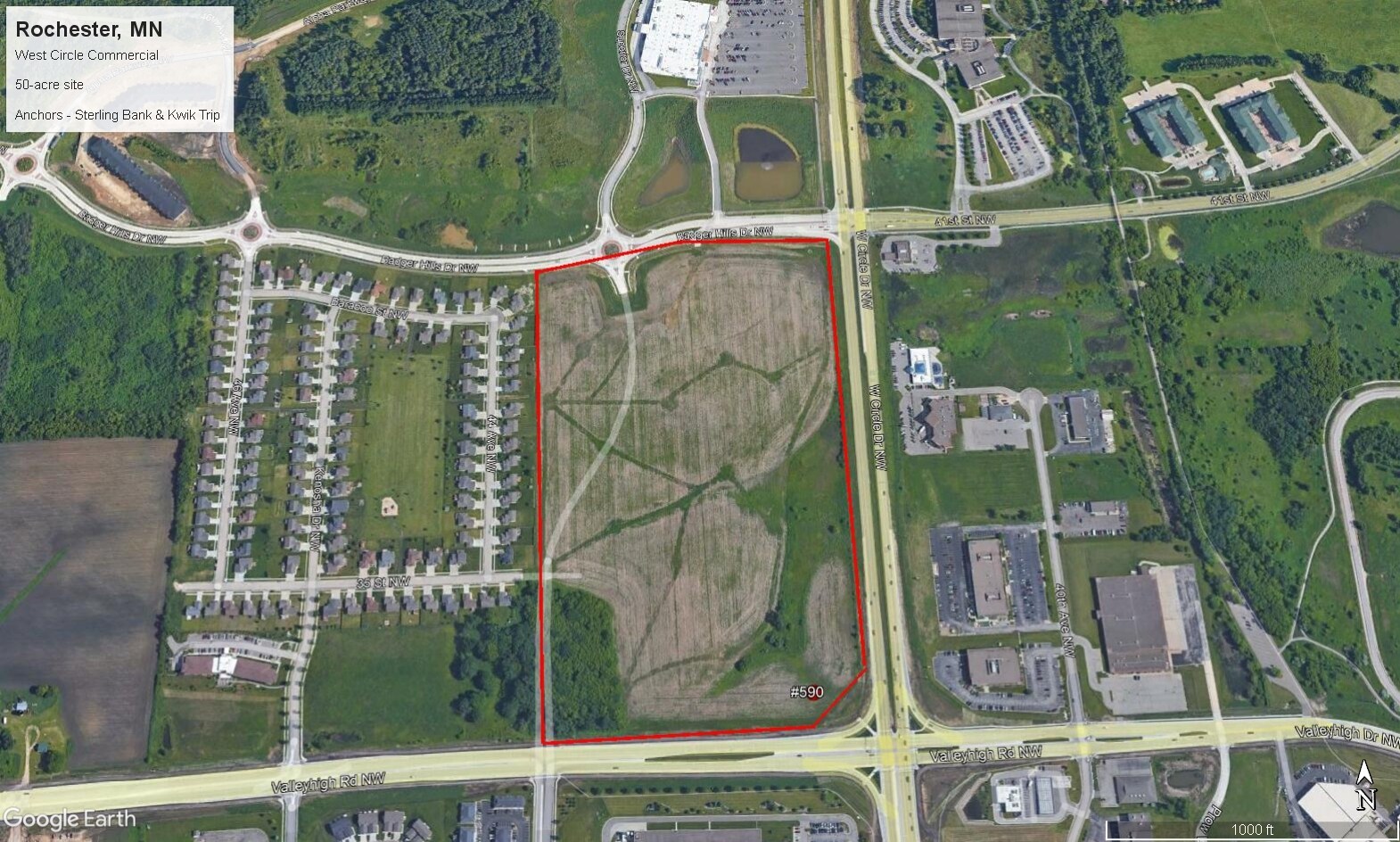4200 W Circle Dr NW, Rochester, MN à vendre Photo du bâtiment- Image 1 de 5