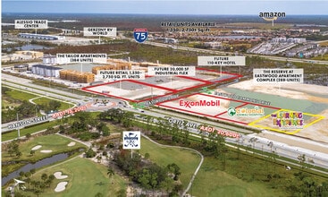 5080 Eastwood Commons Dr., Fort Myers, FL - Aerial  map view