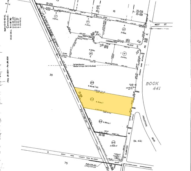 24701 Clawiter Rd, Hayward, CA for lease - Plat Map - Image 3 of 4