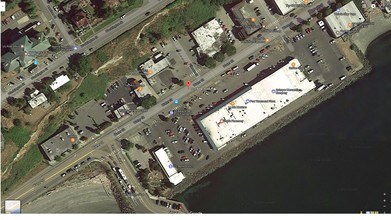 1121 Water St, Port Townsend, WA - aerial  map view