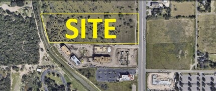 400 S Ware Rd, McAllen, TX - AERIAL  map view