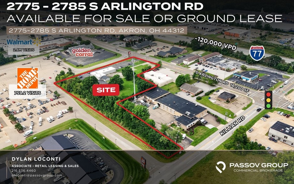 2775-2785 S Arlington Rd, Akron, OH for lease - Primary Photo - Image 1 of 9