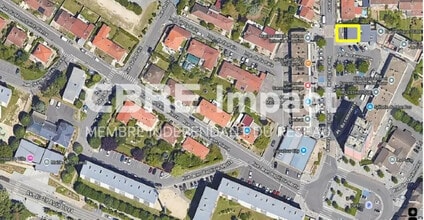 Tinqueux - Aerial  map view