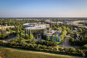 2500 E T C Jester Blvd, Houston, TX - aerial  map view