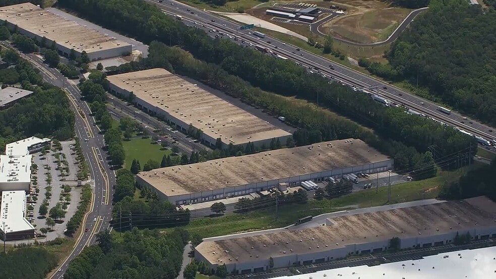 255 Satellite Blvd, Suwanee, GA for lease - Aerial Video - Image 2 of 6