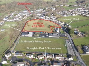 43 Lisnaragh Rd, Strabane, CTE - Aérien Vue de la carte - Image1