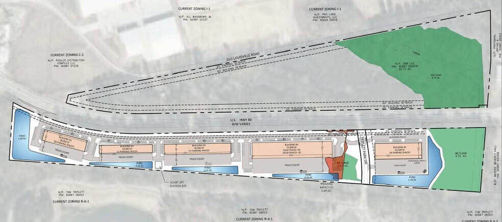 1323 US Highway 80 E, Pooler, GA à louer - Photo du bâtiment - Image 1 de 2