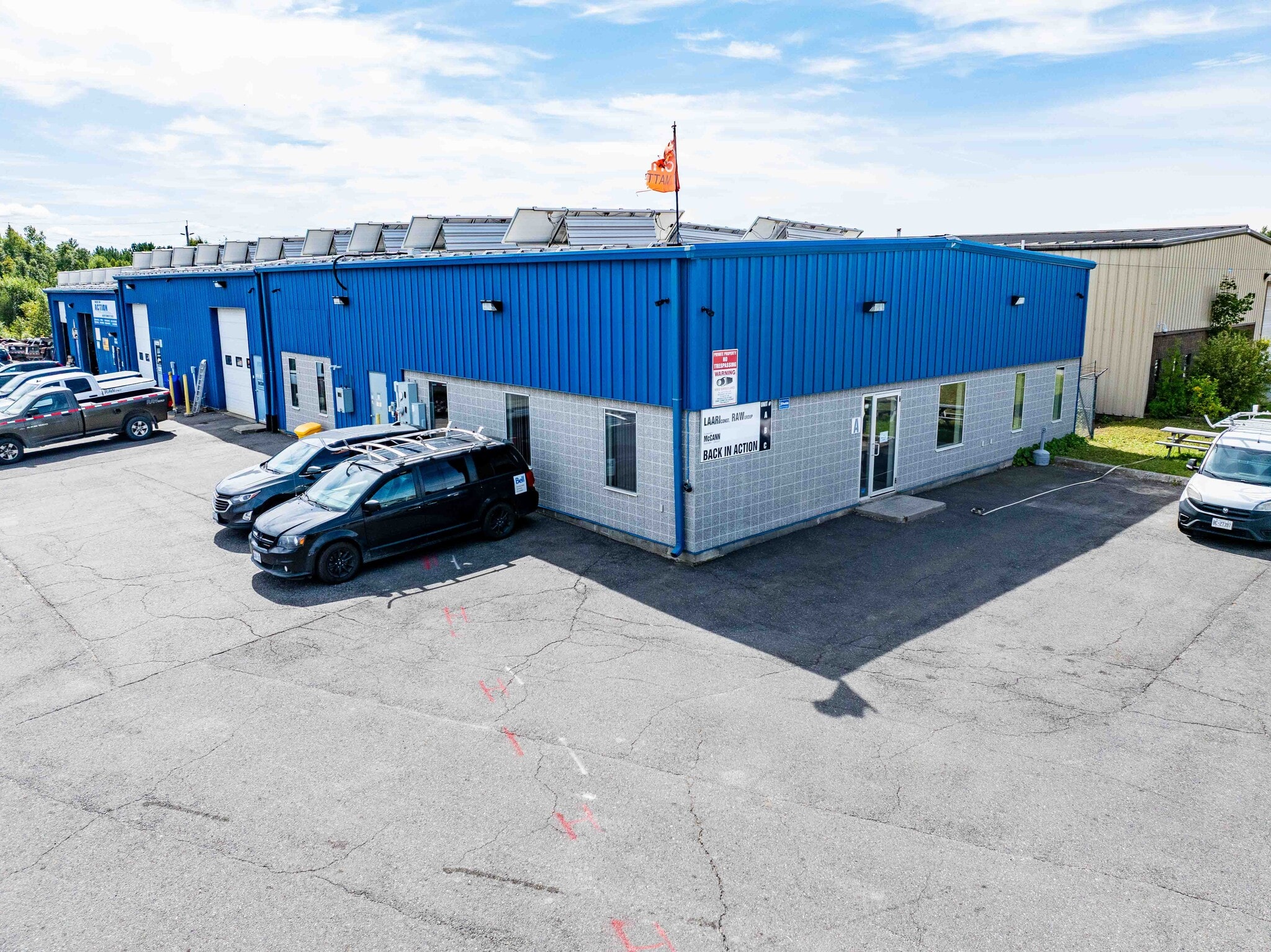 125 Magill St, Lively, ON for lease Aerial- Image 1 of 7