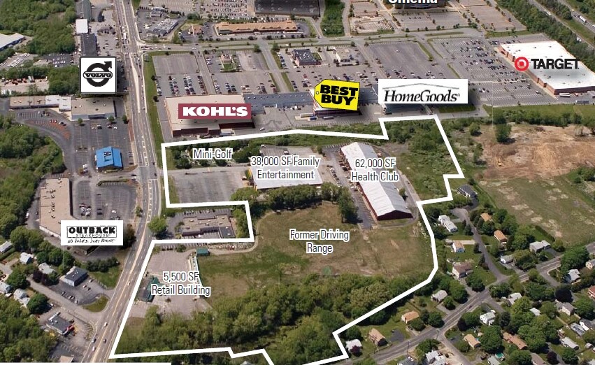 1300 Fall River Ave, Seekonk, MA à louer - Aérien - Image 3 de 19