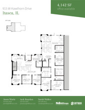 1091-1099 W Hawthorn Dr, Itasca, IL for lease Floor Plan- Image 1 of 2