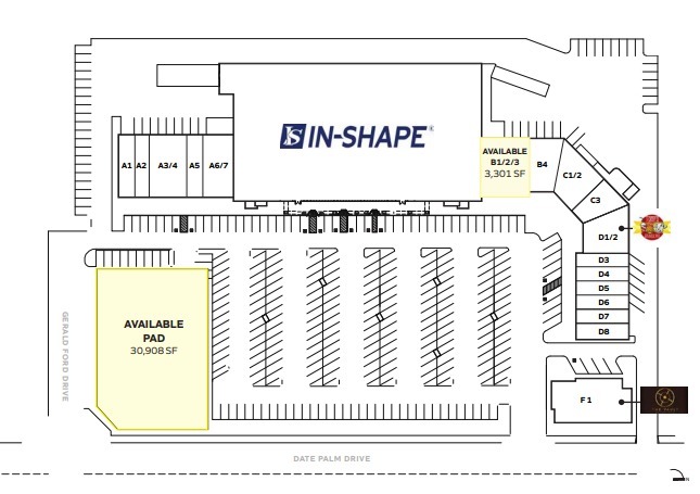 35871-35963 Date Palm Dr, Cathedral City, CA for lease Site Plan- Image 1 of 1