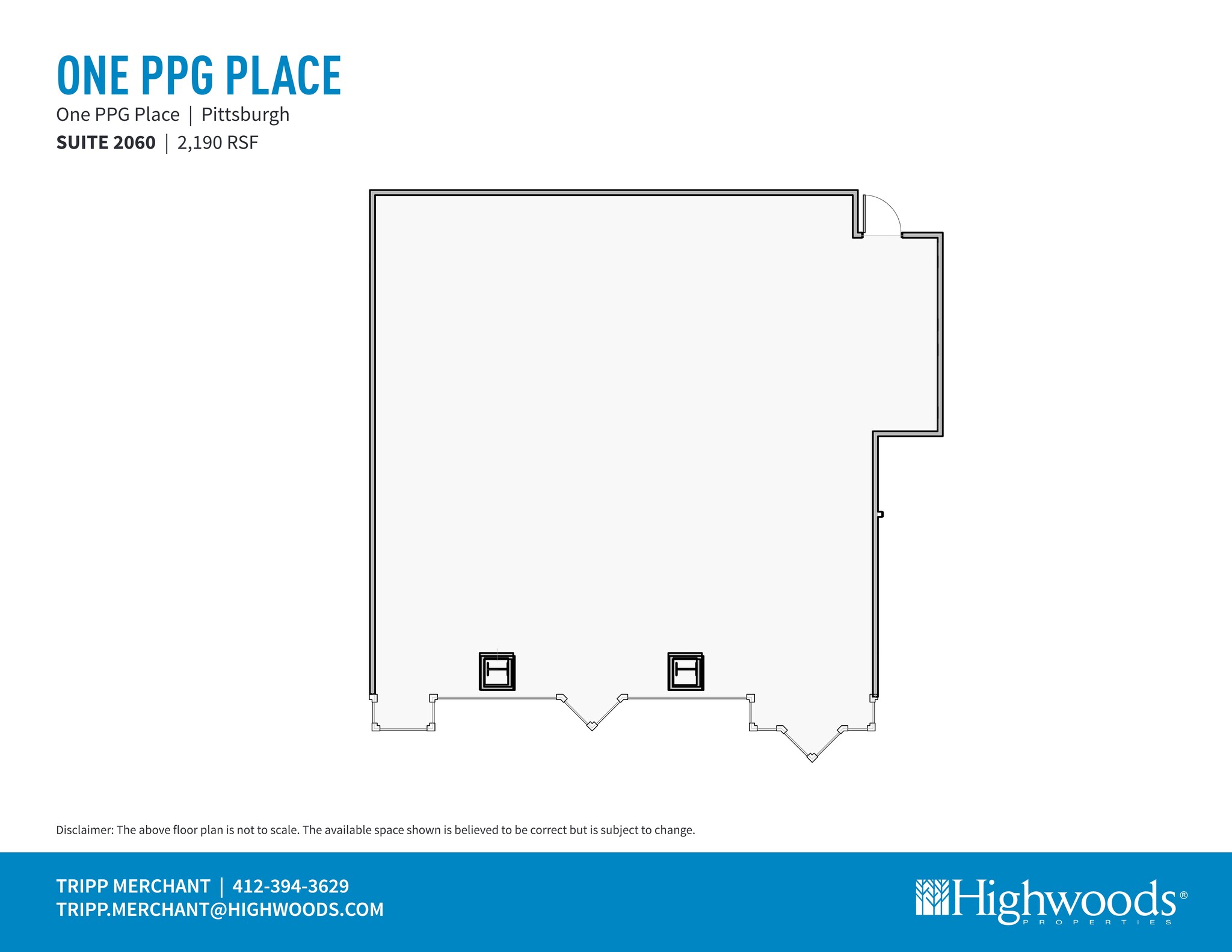 1 PPG Pl, Pittsburgh, PA à louer Plan de site- Image 1 de 1