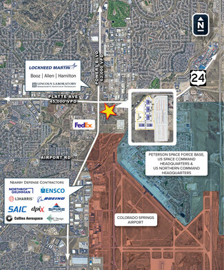 Plus de détails pour 6001 E Platte Ave, Colorado Springs, CO - Terrain à vendre