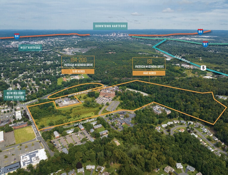 181 Patricia M Genova Dr, Newington, CT à vendre - Aérien - Image 2 de 2