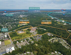 181 Patricia M Genova Dr, Newington, CT - AERIAL  map view