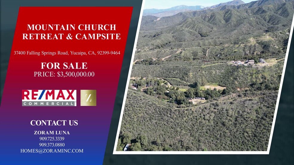 37400 Falling Springs Rd, Yucaipa, CA à vendre - Vidéo sur l’inscription commerciale - Image 2 de 164