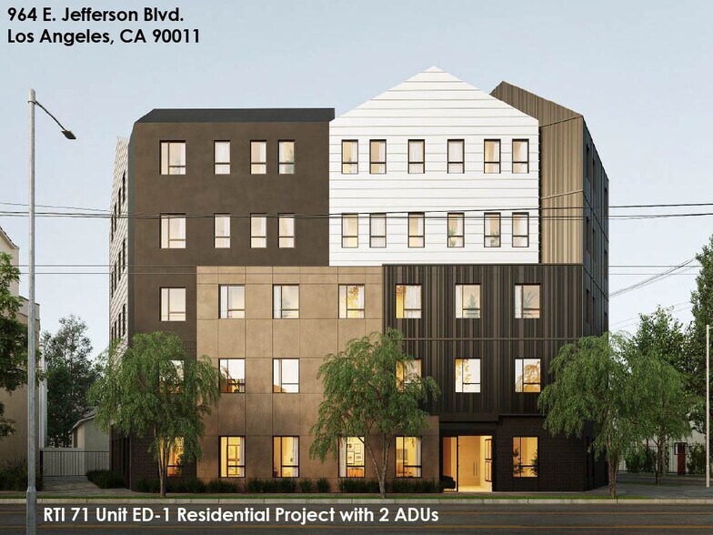 964 E Jefferson Blvd, Los Angeles, CA à vendre - Photo du bâtiment - Image 2 de 16