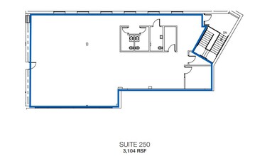 7001 Pinecrest Rd, Raleigh, NC à louer Plan d’étage- Image 1 de 2