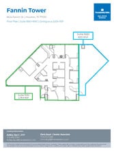 6624 Fannin St, Houston, TX à louer Plan d’étage- Image 1 de 1