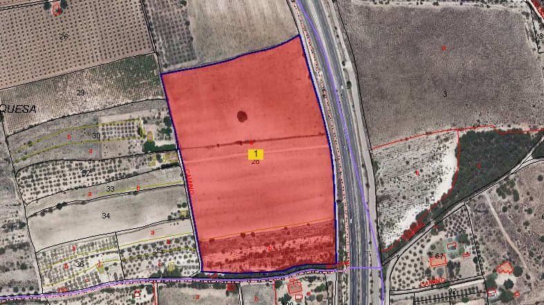 Terrain dans Agullent, Valencia à vendre Plan de site- Image 1 de 8