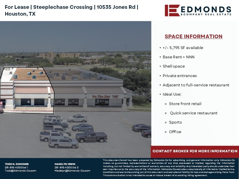 10535 Jones Rd, Houston, TX for lease - Building Photo - Image 3 of 6