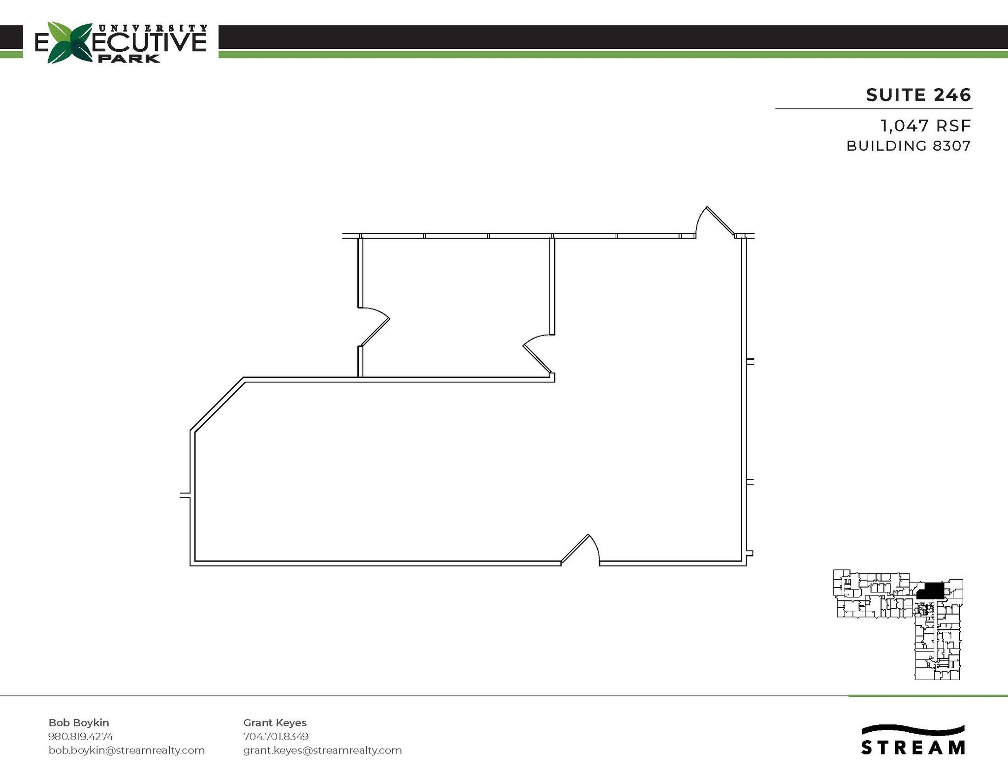 301 McCullough Dr, Charlotte, NC for lease Floor Plan- Image 1 of 1