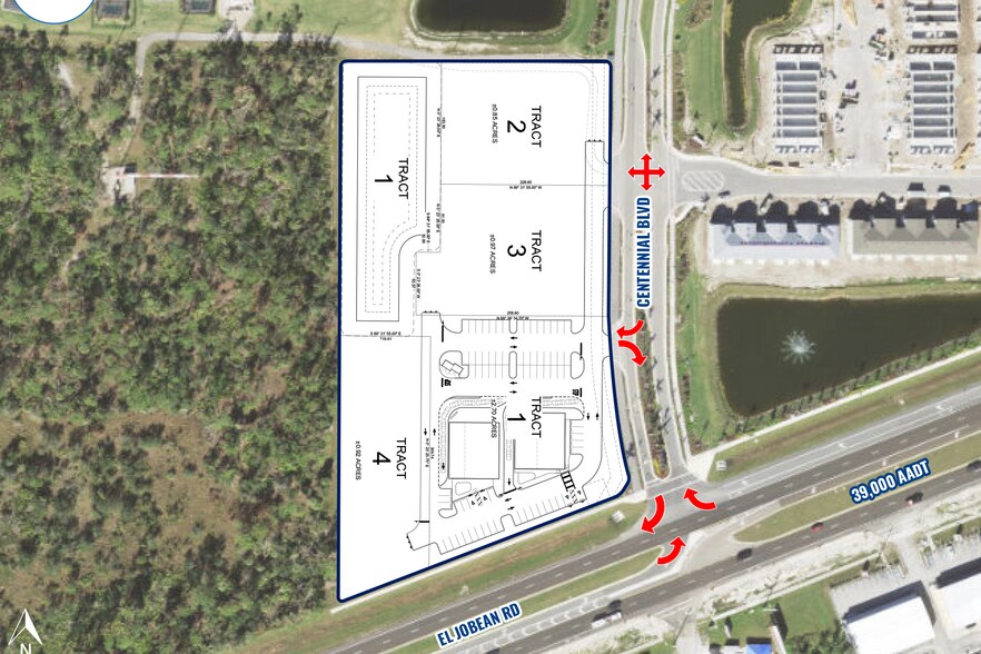 2155 Centennial Blvd, Port Charlotte, FL à louer - Aérien - Image 2 de 5
