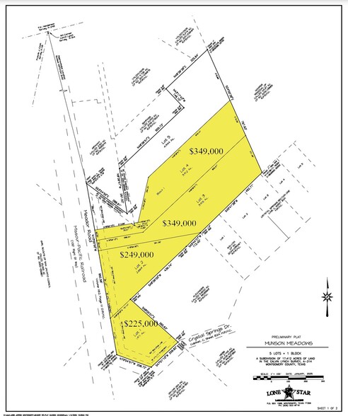 3.912 Acres Meador Road, Conroe, TX à vendre - Photo principale - Image 1 de 2