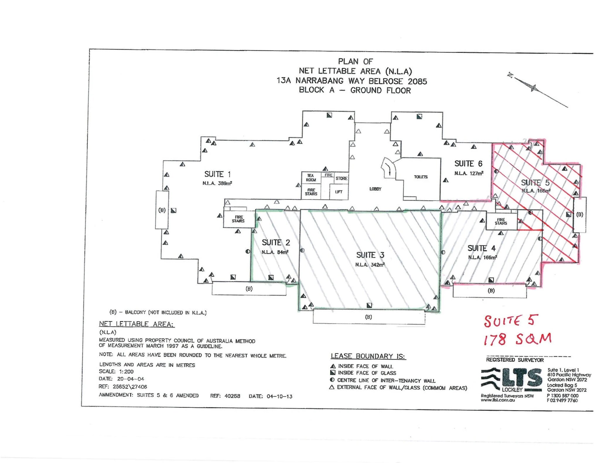 13A Narabang Way, BELROSE for lease Floor Plan- Image 1 of 5