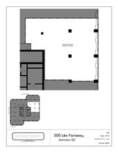 300 Rue Léo-Pariseau, Montréal, QC for lease Site Plan- Image 1 of 1