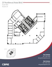 25 NW Point Blvd, Elk Grove Village, IL for lease Floor Plan- Image 1 of 4