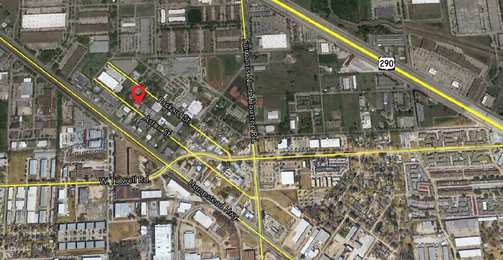 14135 Packard St, Houston, TX à vendre - Aérien - Image 2 de 3