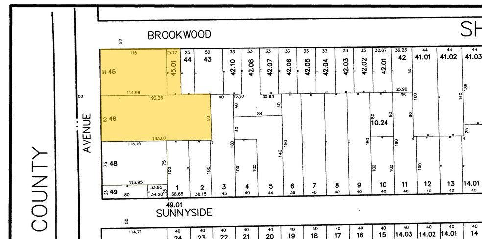 907 S Orange Ave, East Orange, NJ à louer - Plan cadastral - Image 2 de 9