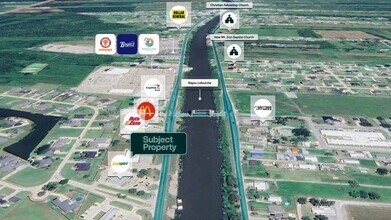 14036 W Main St, Cut Off, LA - AERIAL map view