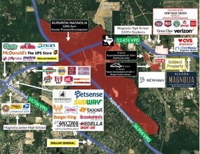 38800 Spur 149 rd, Magnolia, TX - AERIAL  map view - Image1