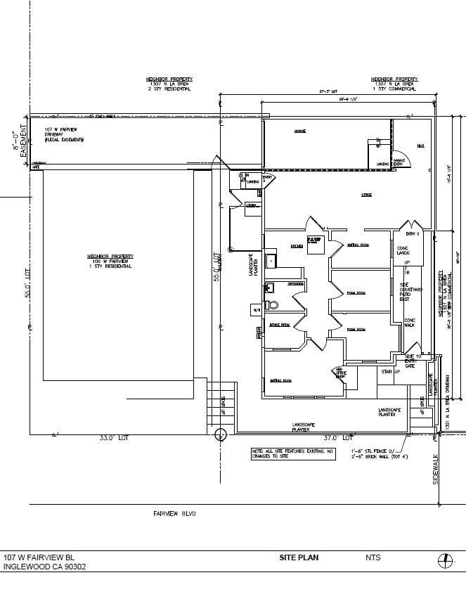 107 W Fairview Blvd, Inglewood, CA for lease Interior Photo- Image 1 of 1