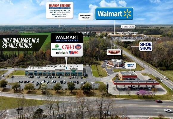 517 Radford Blvd, Dillon, SC à vendre - Aérien - Image 2 de 6