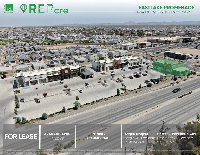 13649 Eastlake Blvd, El Paso, TX for lease - Primary Photo - Image 1 of 6