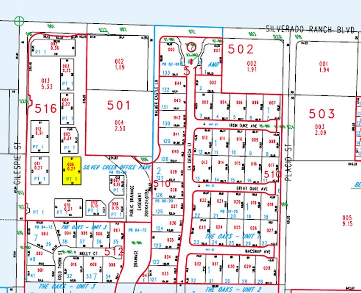 9816 Gilespie St, Las Vegas, NV à vendre - Plan cadastral - Image 3 de 3