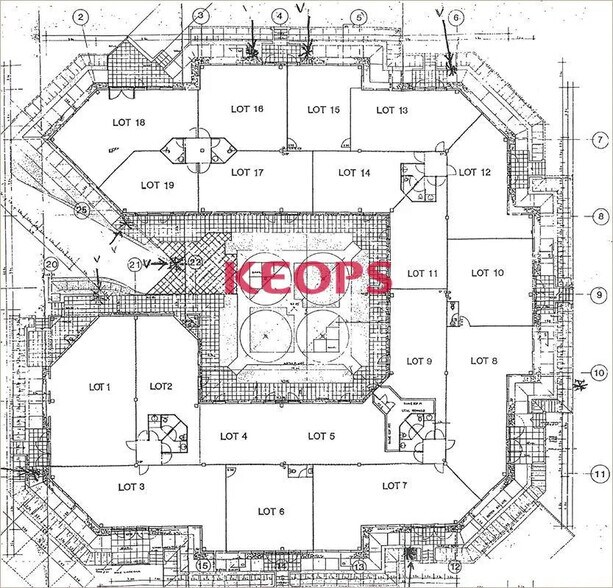Bureau dans Labège à louer - Plan d’étage - Image 2 de 2