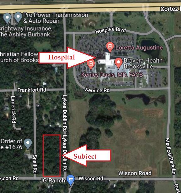 17155 Wiscon Rd, Brooksville, FL à vendre Aérien- Image 1 de 3