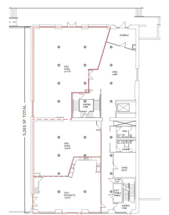 1009 W 8th St, Kansas City, MO for lease Floor Plan- Image 1 of 1