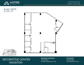 5120 Woodway Dr, Houston, TX for lease Floor Plan- Image 1 of 1