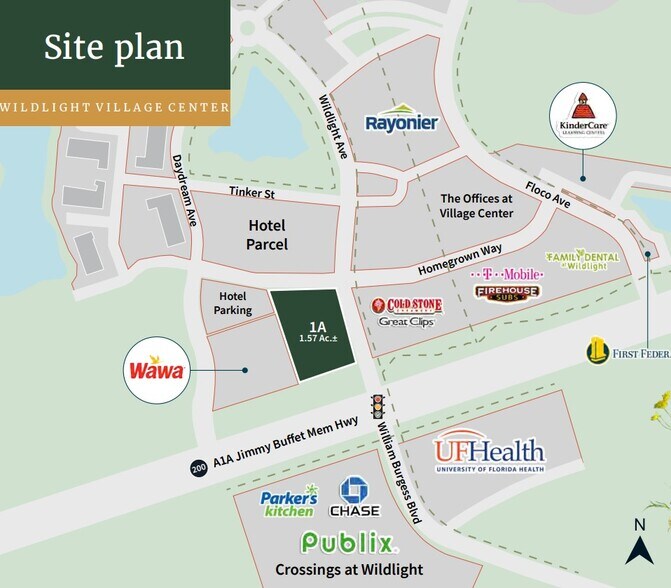 Lot 1A Wildlight Ave, Yulee, FL à vendre - Photo principale - Image 1 de 1